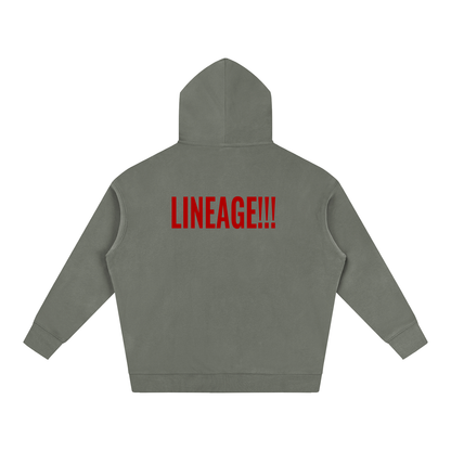FBA NO FLEE ZONE Oversize Fleeced Hoodie
