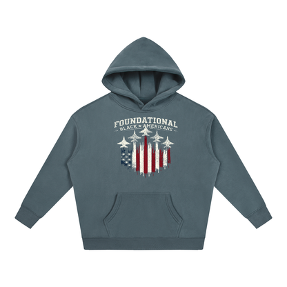 FRONTLINE Oversized Fleeced Hoodie