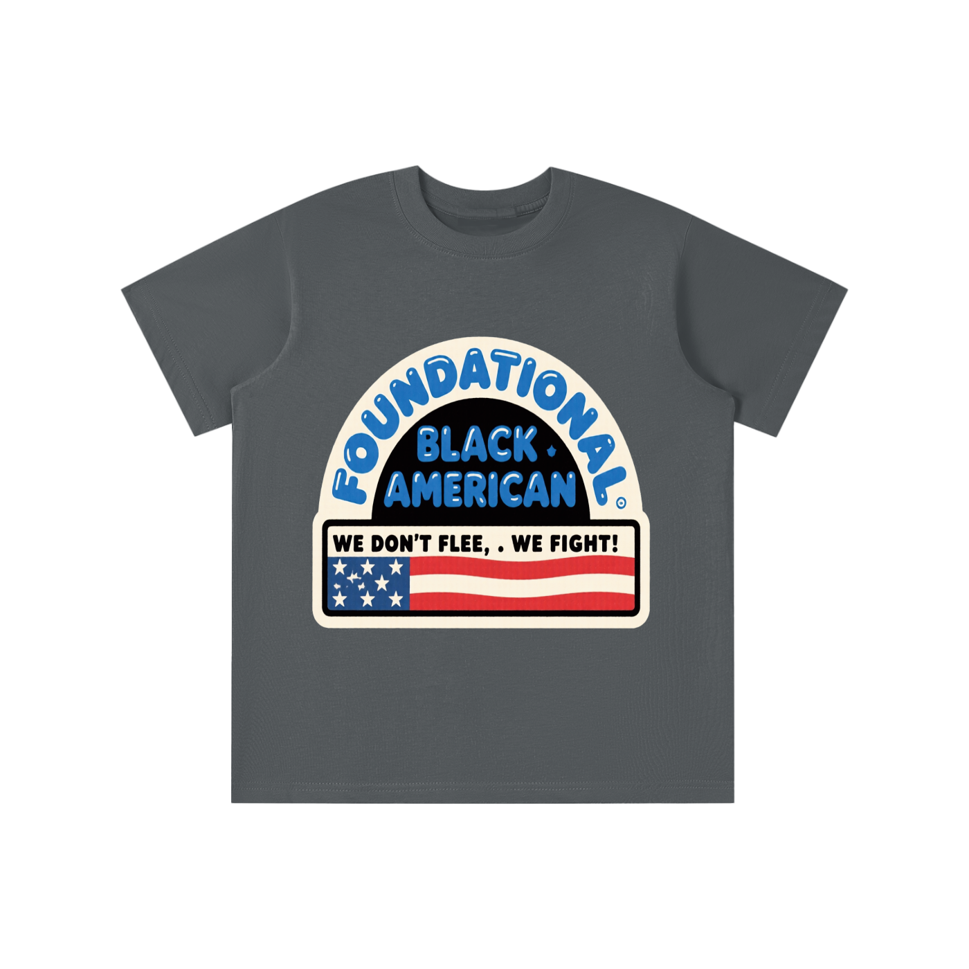 BUILT NOT TO FLEE Kids' T-shirt