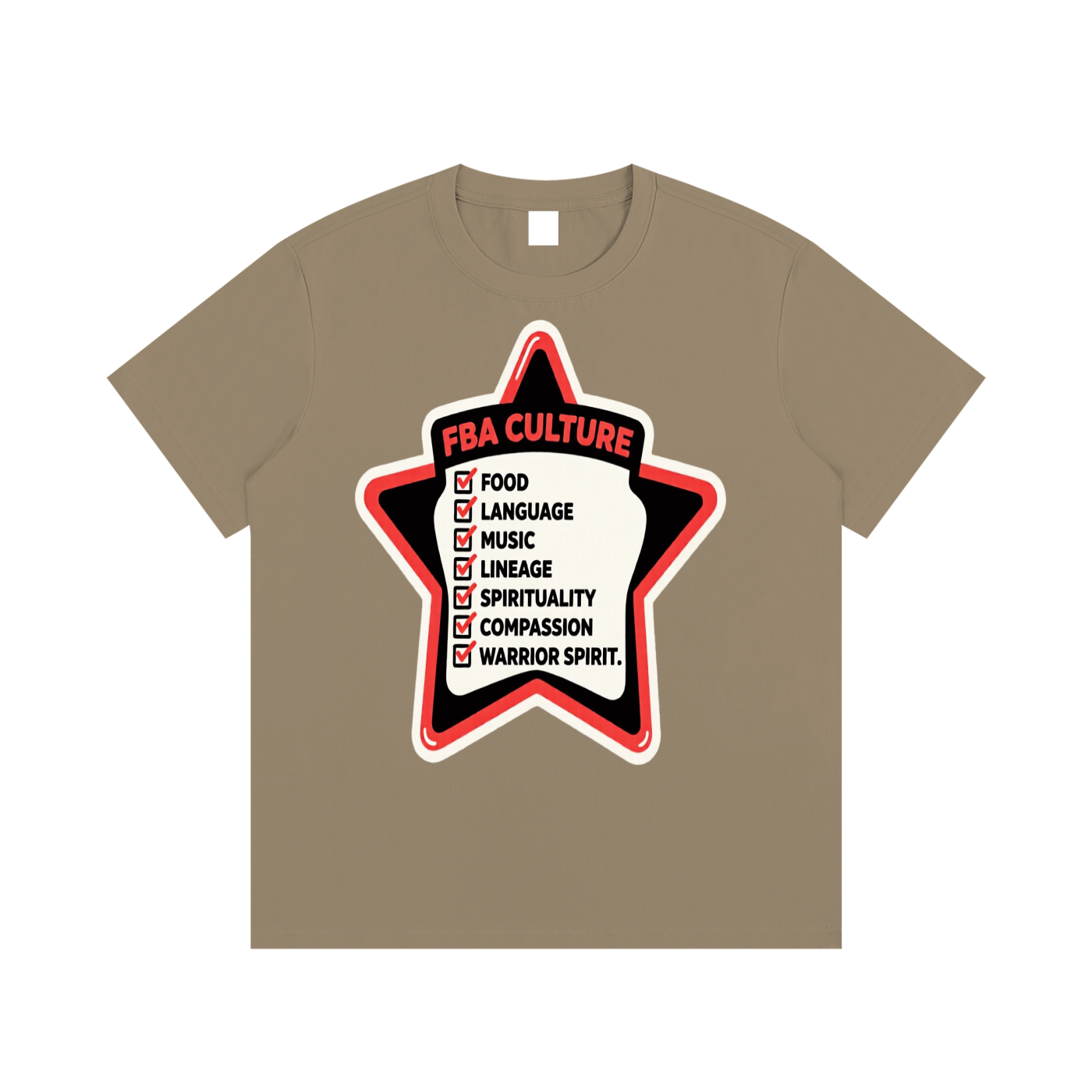 CULTURE CHECKLIST Cotton T-Shirt