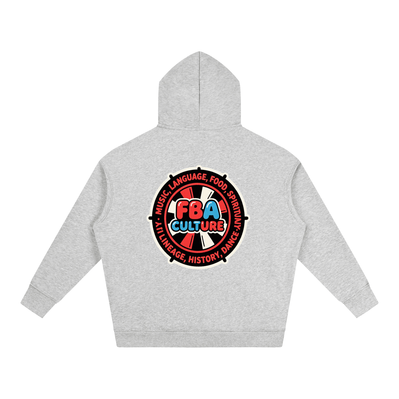 FBA CULTURE Oversize Fleeced Hoodie