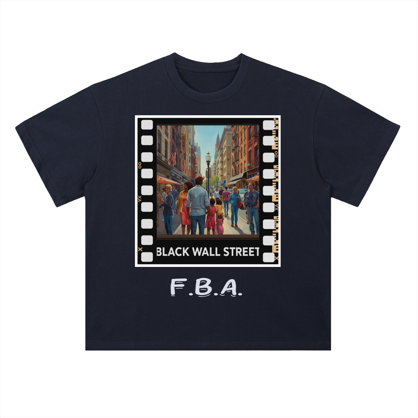 BLACK WALLSTREET Cotton T-Shirt