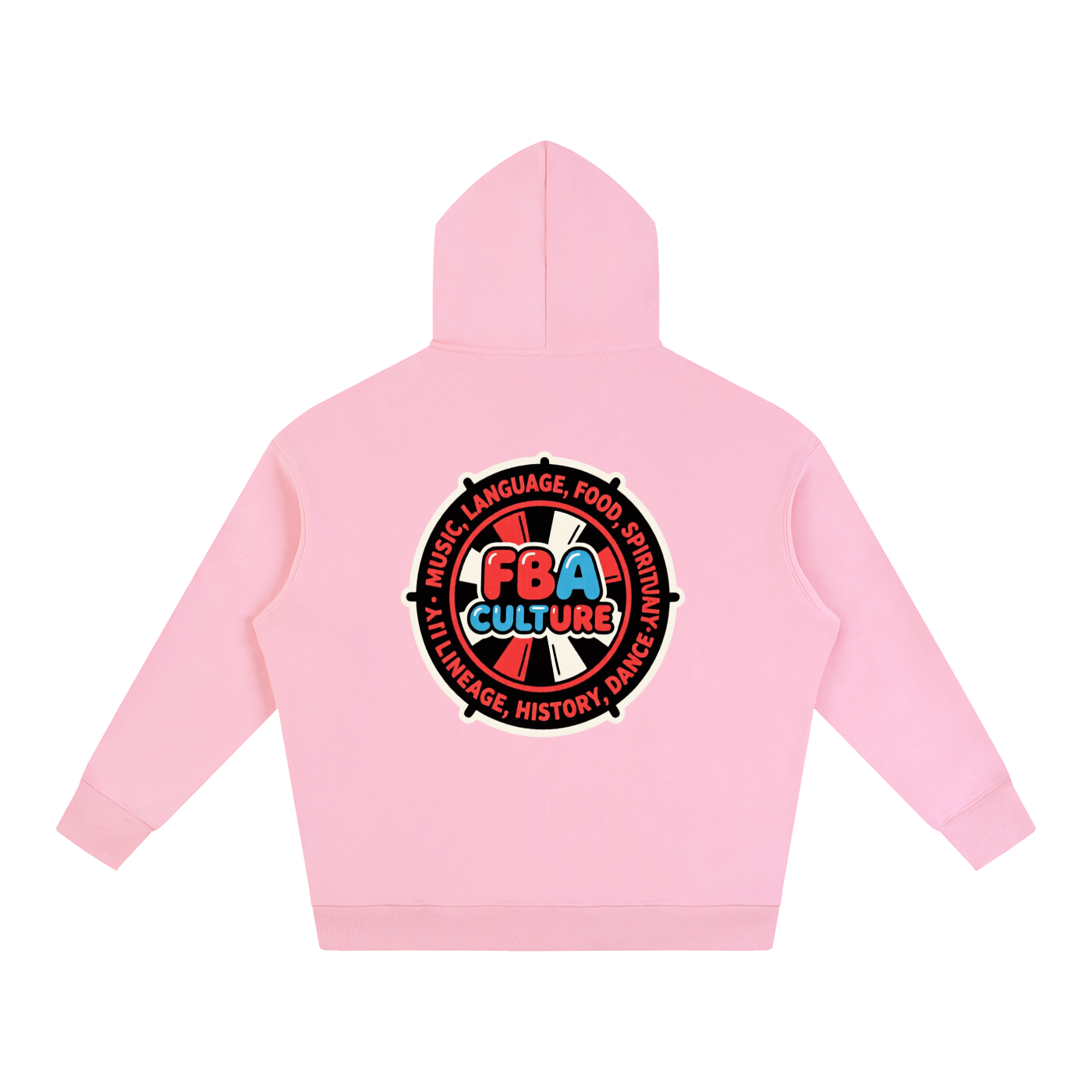 FBA CULTURE Oversize Fleeced Hoodie