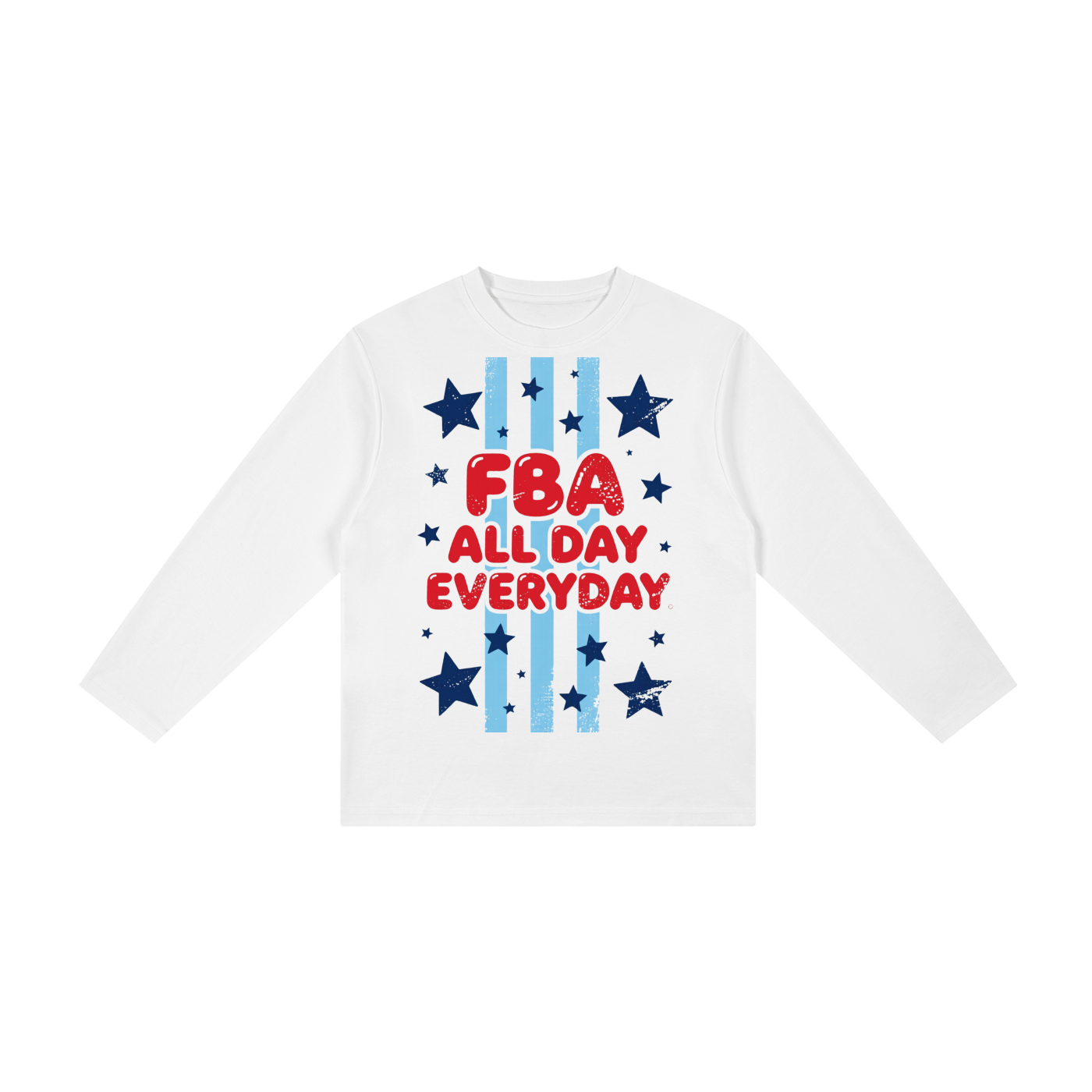 Kid's Drop Shoulder Long Sleeve T-Shirt