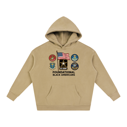 FBA SERVICEMEN Oversize Fleeced Hoodie