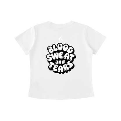 WE DON'T FLEE Vintage Wash Slim Fit T-shirt
