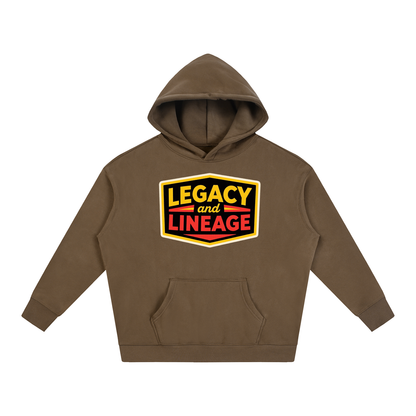 LEGACY AND LINEAGE Oversize Fleeced Hoodie