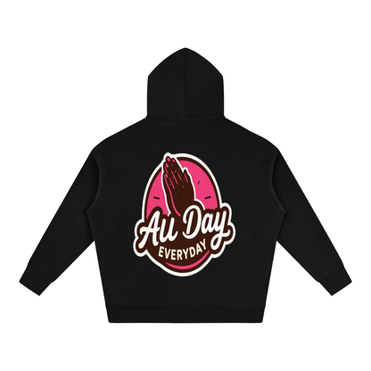 Praying Hands Oversize Fleeced Hoodie