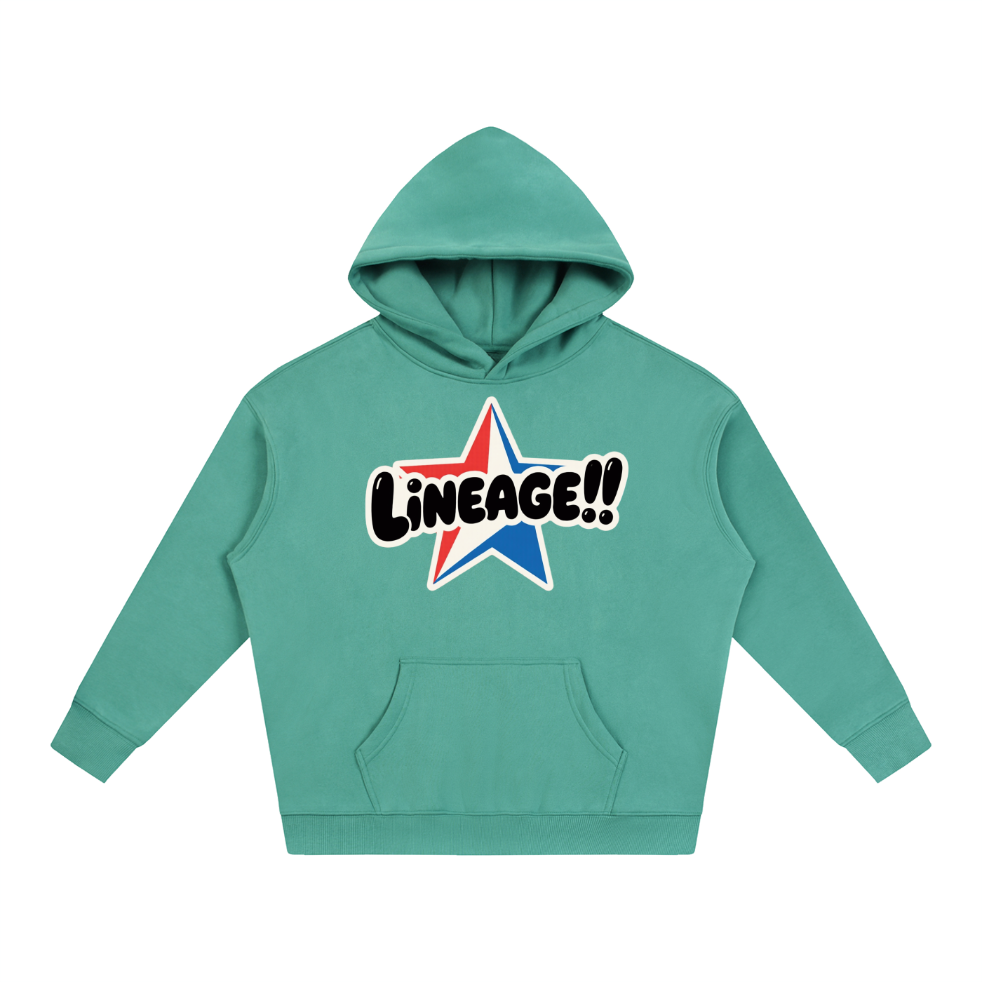 FBA CULTURE Oversize Fleeced Hoodie