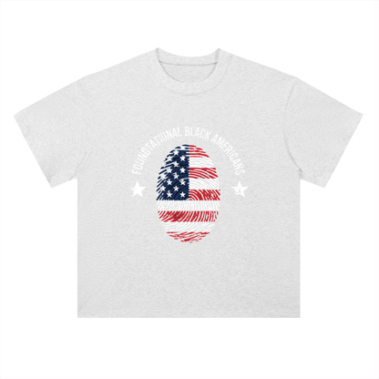 FLAGPRINT Drop Shoulder Cotton T-Shirt