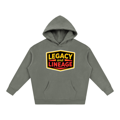 LEGACY AND LINEAGE Oversize Fleeced Hoodie