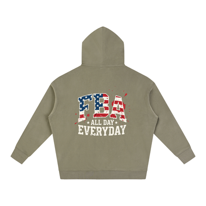 FBA MILITARY Oversize Fleeced Hoodie