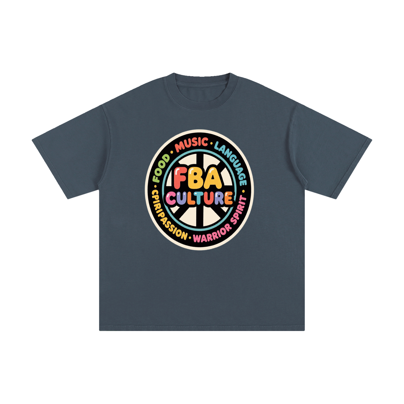 BRIGHT FBA CULTURE Unisex Pure Cotton T-Shirt