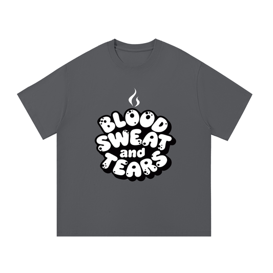 Adult BLOOD, SWEAT, and TEARS Cotton T-Shirt