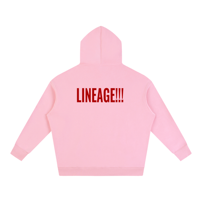 FBA NO FLEE ZONE Oversize Fleeced Hoodie