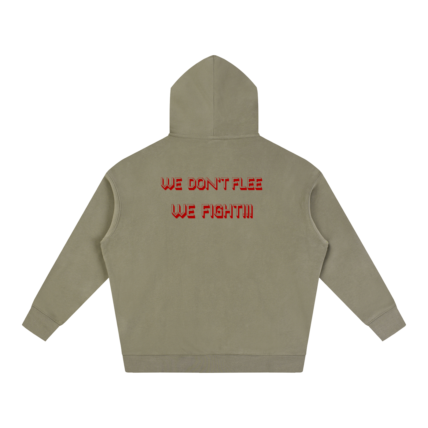 FBA SUPERHERO Oversize Fleeced Hoodie