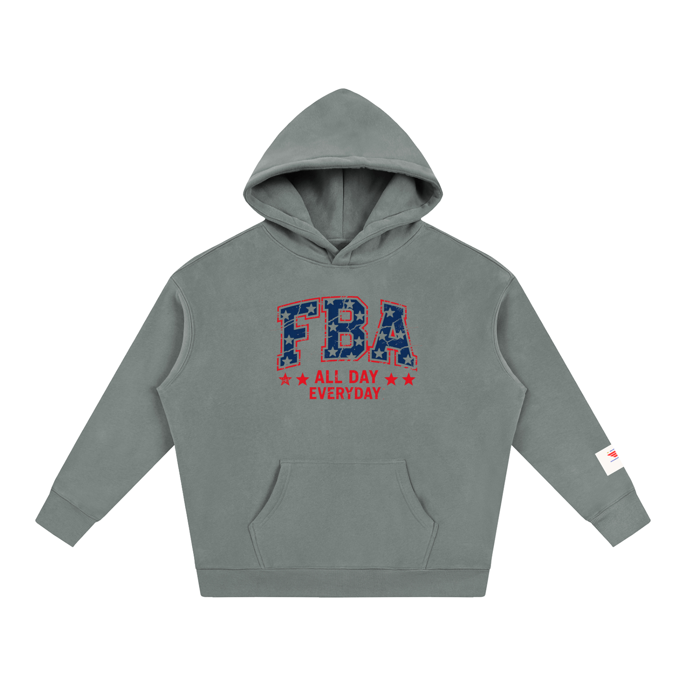 Oversize Fleeced Hoodie #6