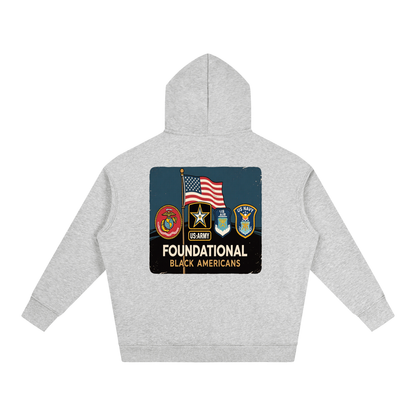 OLE AMERICA Oversize Fleeced Hoodie