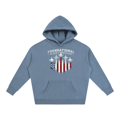FRONTLINE Oversized Fleeced Hoodie