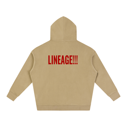 FBA NO FLEE ZONE Oversize Fleeced Hoodie