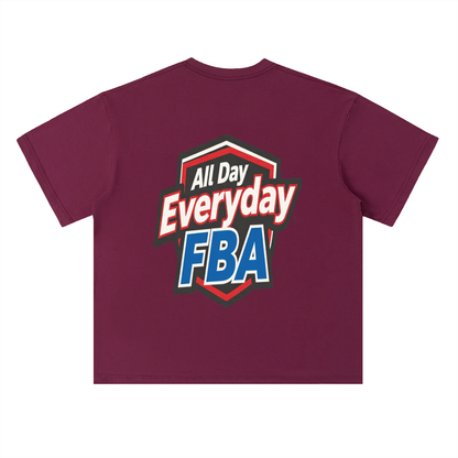 FBA BADGE Heavyweight Drop Shoulder Cotton T-Shirt