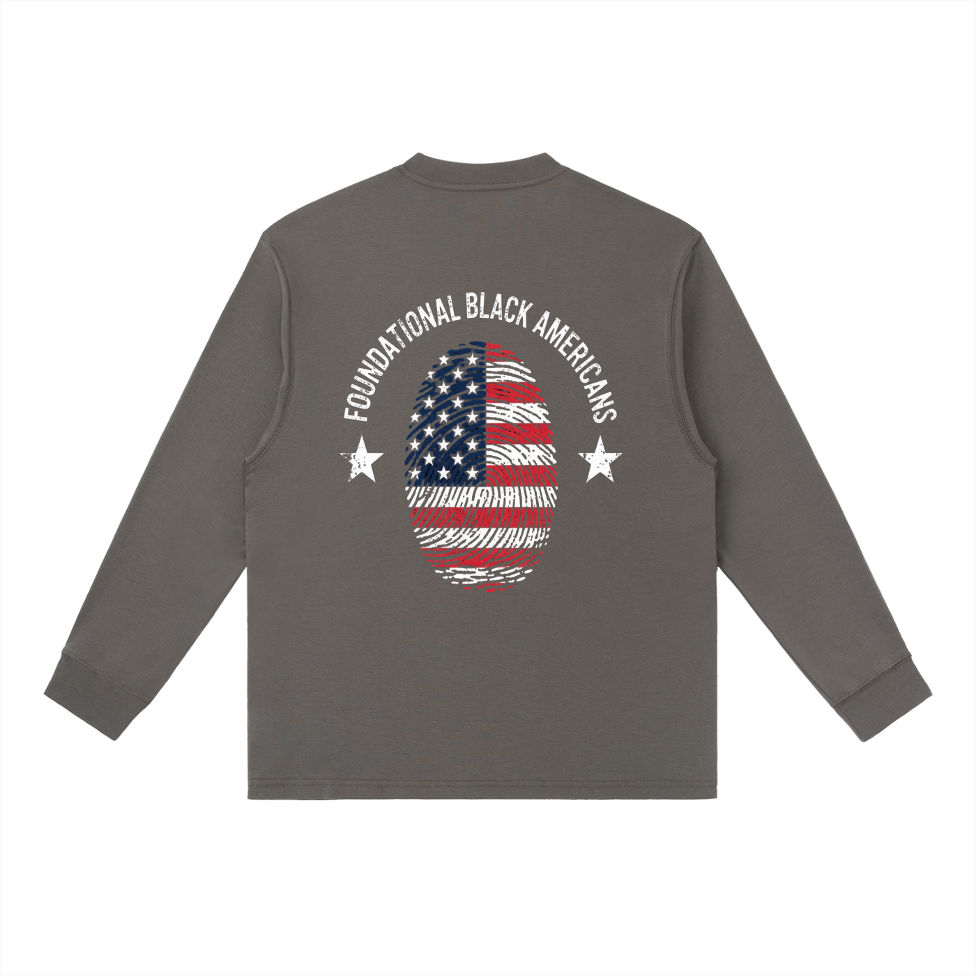 MADE IN AMERICA Crewneck Long-Sleeve T-Shirt