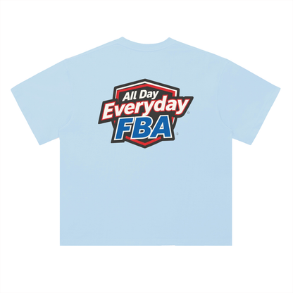 FBA BADGE Heavyweight Drop Shoulder Cotton T-Shirt