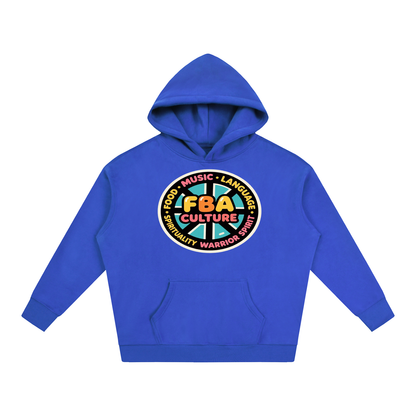 FBA CULTURE WHEEL Oversize Fleeced Hoodie