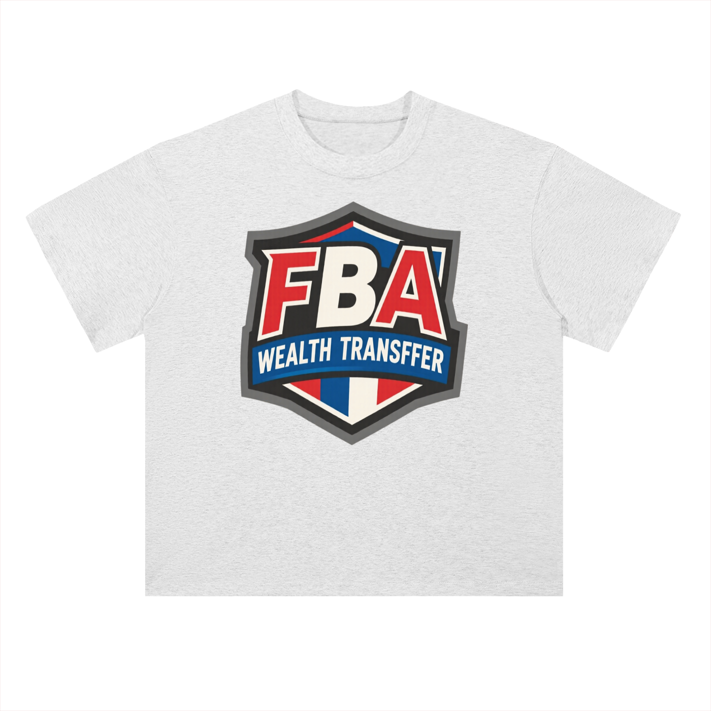 FBA BADGE Heavyweight Drop Shoulder Cotton T-Shirt