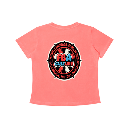 FBA BUBBLE Vintage Wash Slim Fit T-shirt