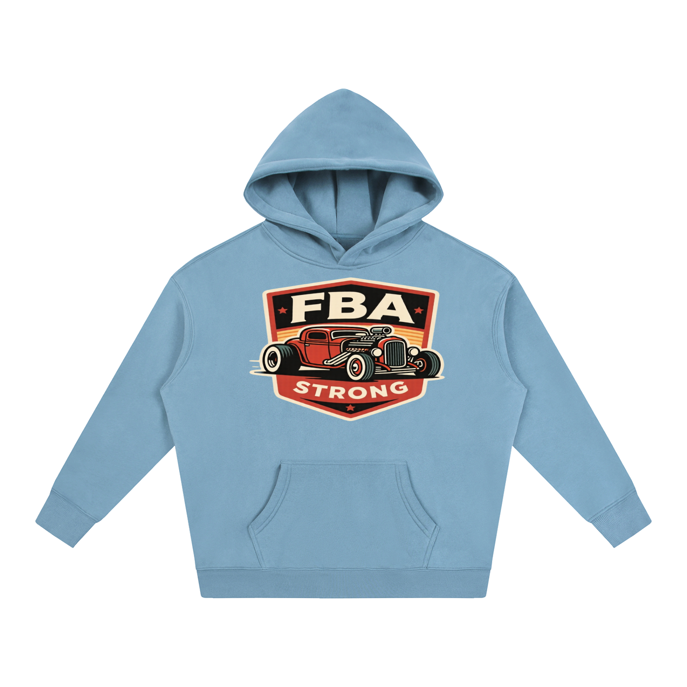 FBA STRONG Oversize Fleeced Hoodie