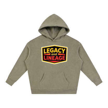 LEGACY AND LINEAGE Oversize Fleeced Hoodie
