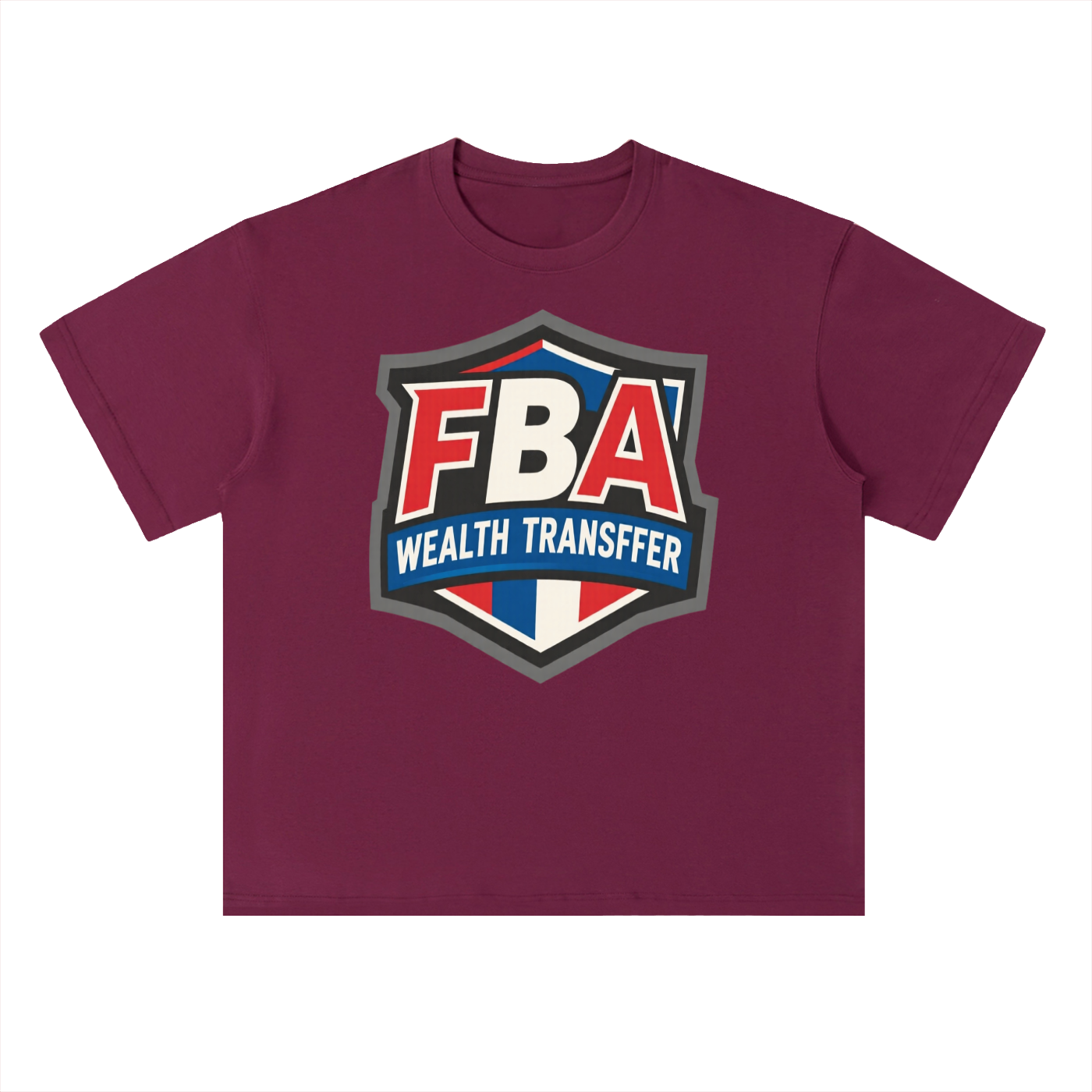 FBA BADGE Heavyweight Drop Shoulder Cotton T-Shirt
