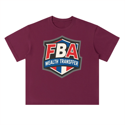 FBA BADGE Heavyweight Drop Shoulder Cotton T-Shirt