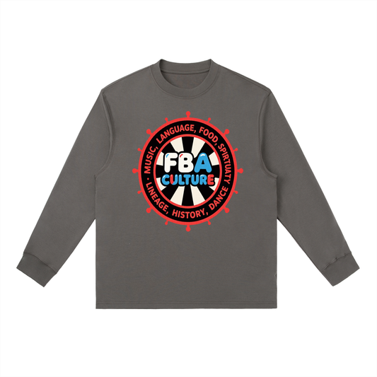 FBA CULTURE Crewneck Long-Sleeve T-Shirt
