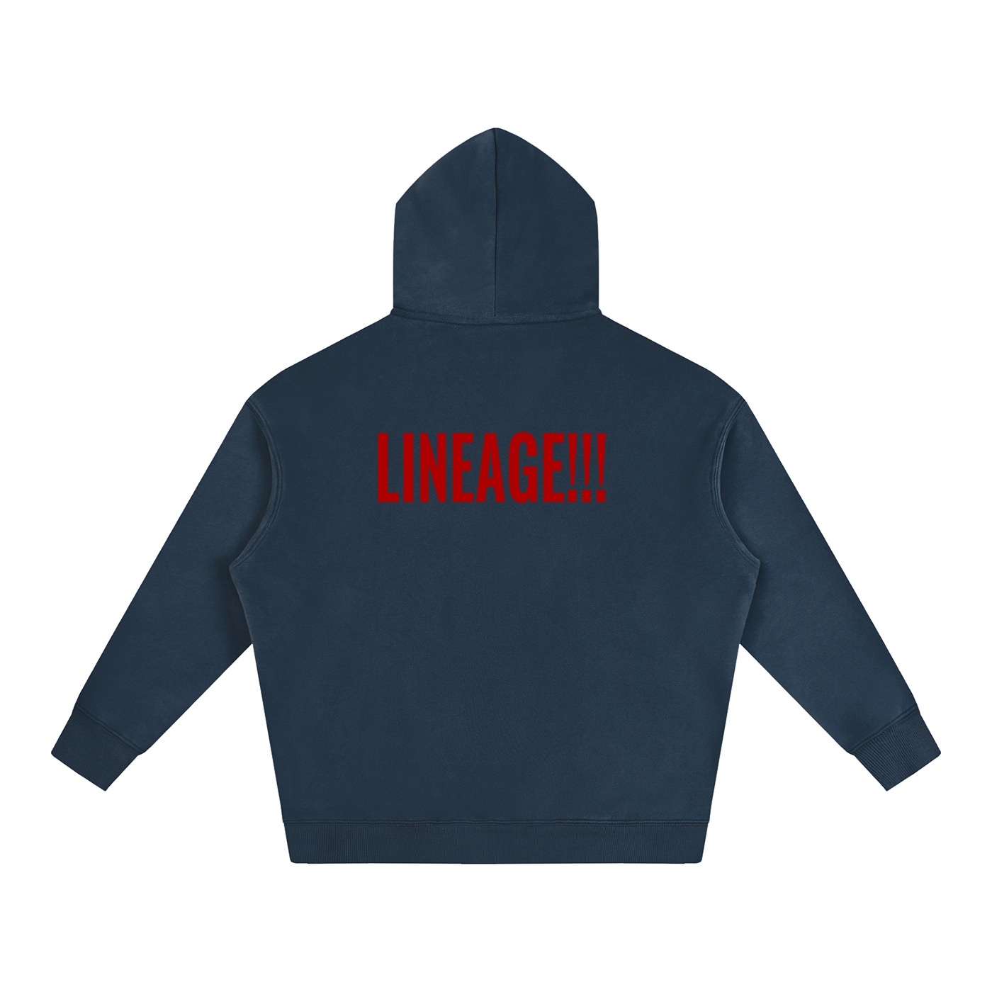 FBA NO FLEE ZONE Oversize Fleeced Hoodie