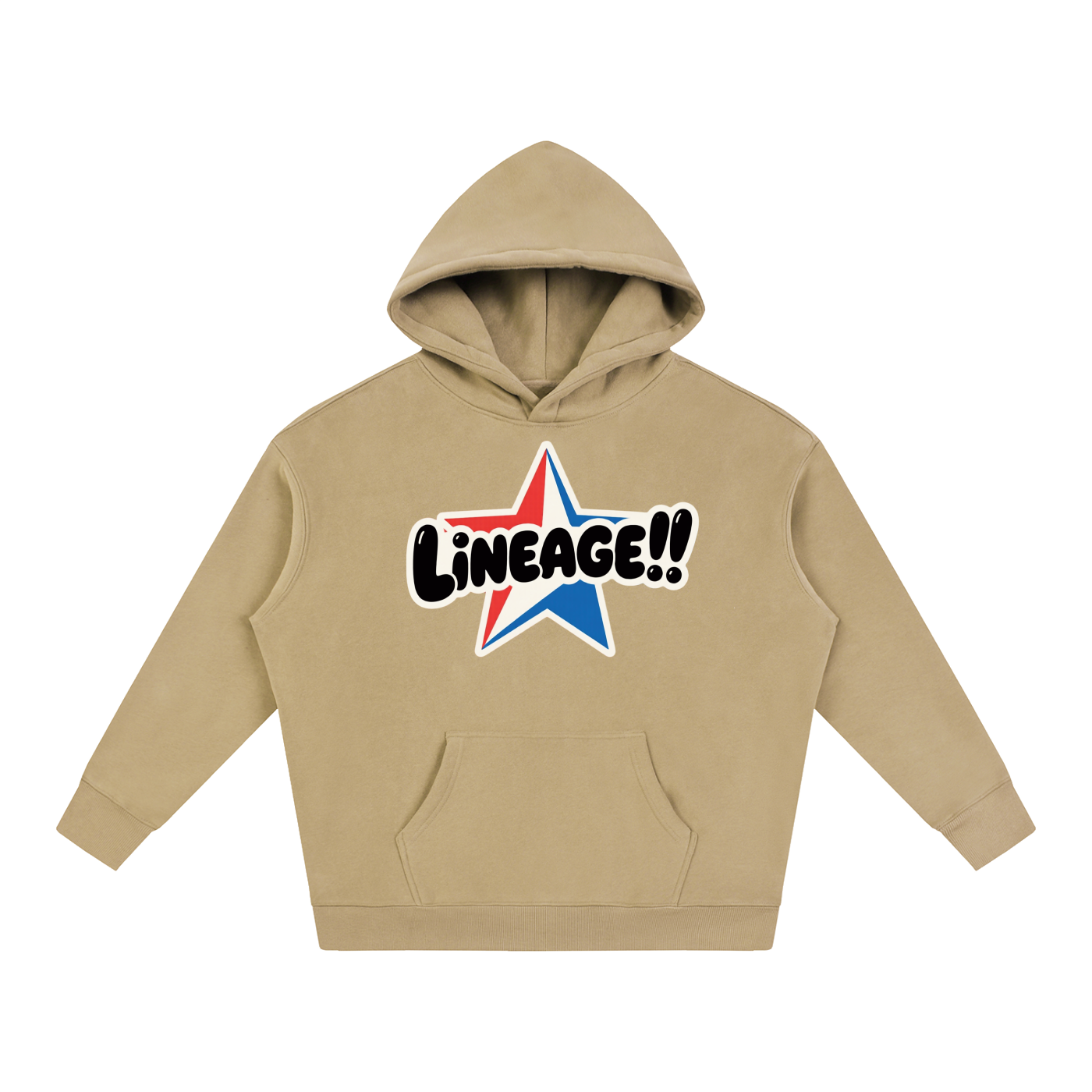 FBA CULTURE Oversize Fleeced Hoodie
