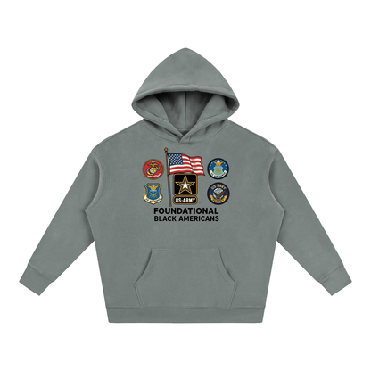 FBA SERVICEMEN Oversize Fleeced Hoodie