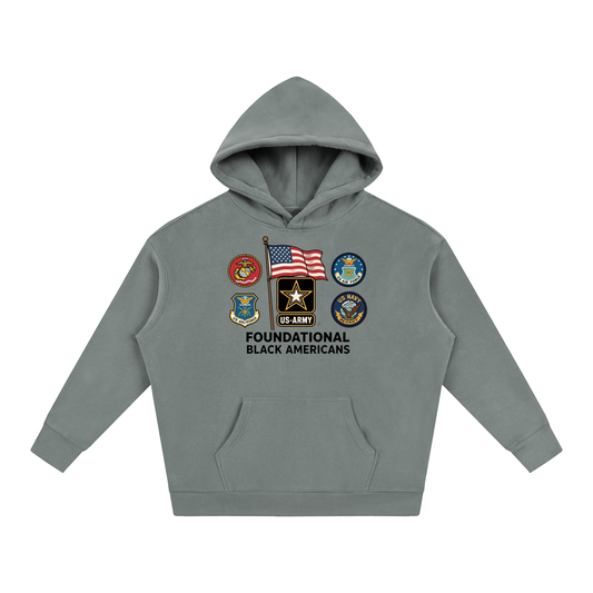 FBA SERVICEMEN Oversize Fleeced Hoodie