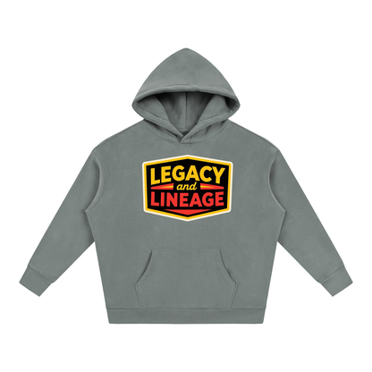 LEGACY AND LINEAGE Oversize Fleeced Hoodie