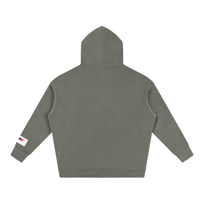 Oversize Fleeced Hoodie #7