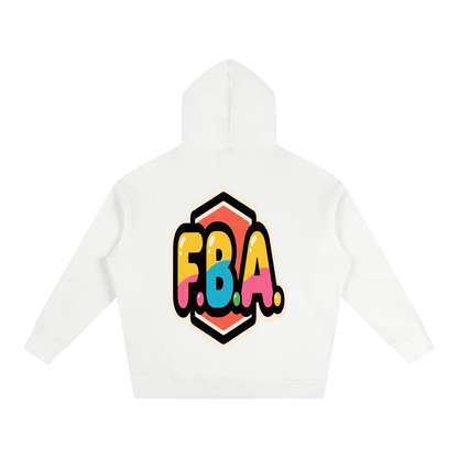 FBA CULTURE WHEEL Oversize Fleeced Hoodie