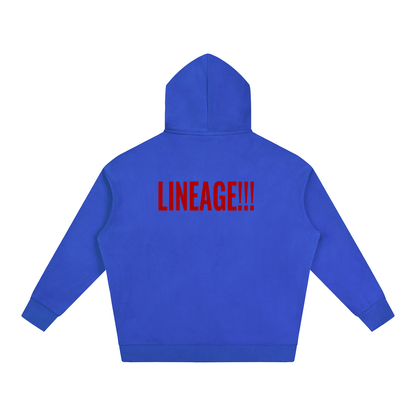FBA NO FLEE ZONE Oversize Fleeced Hoodie