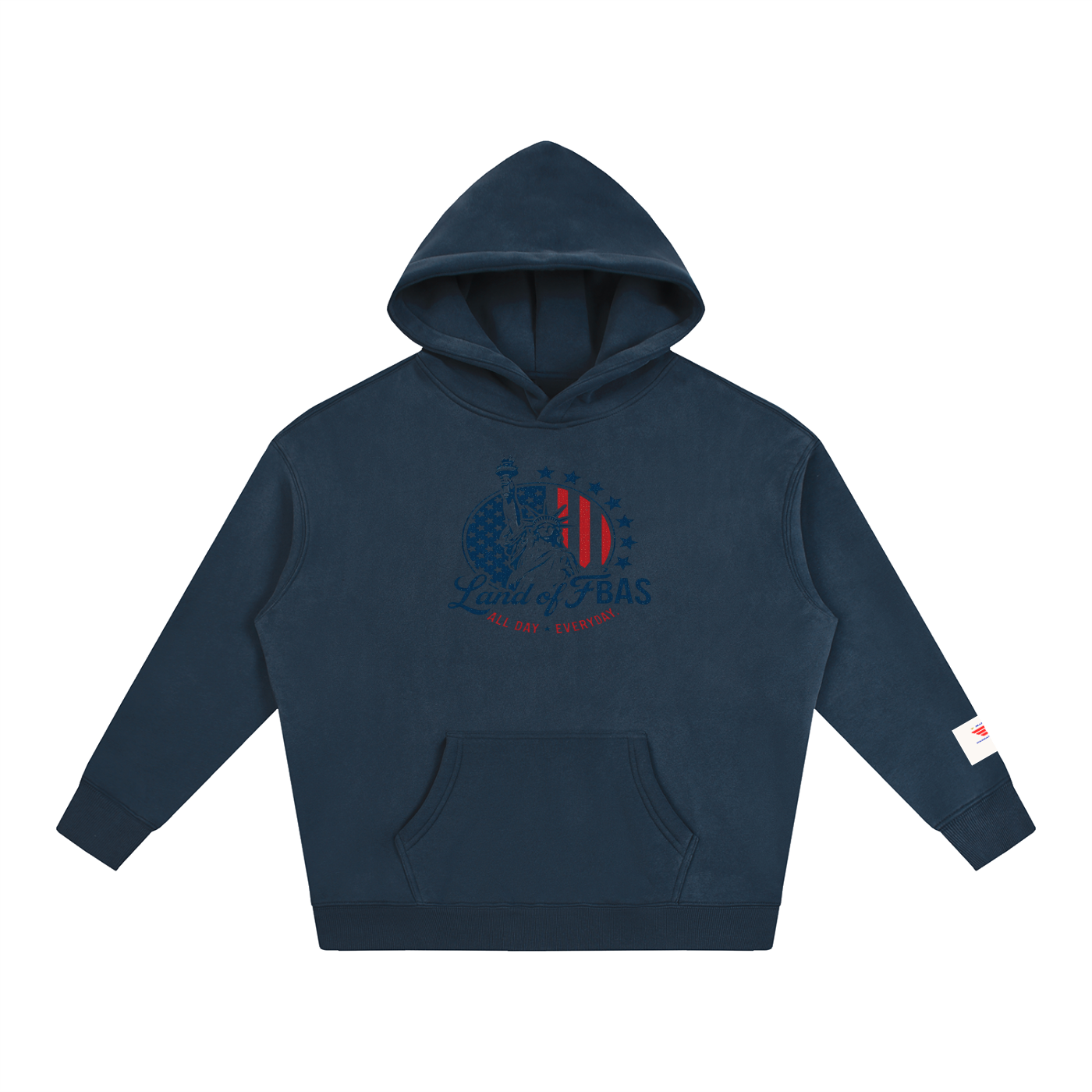Oversize Fleeced Hoodie #7