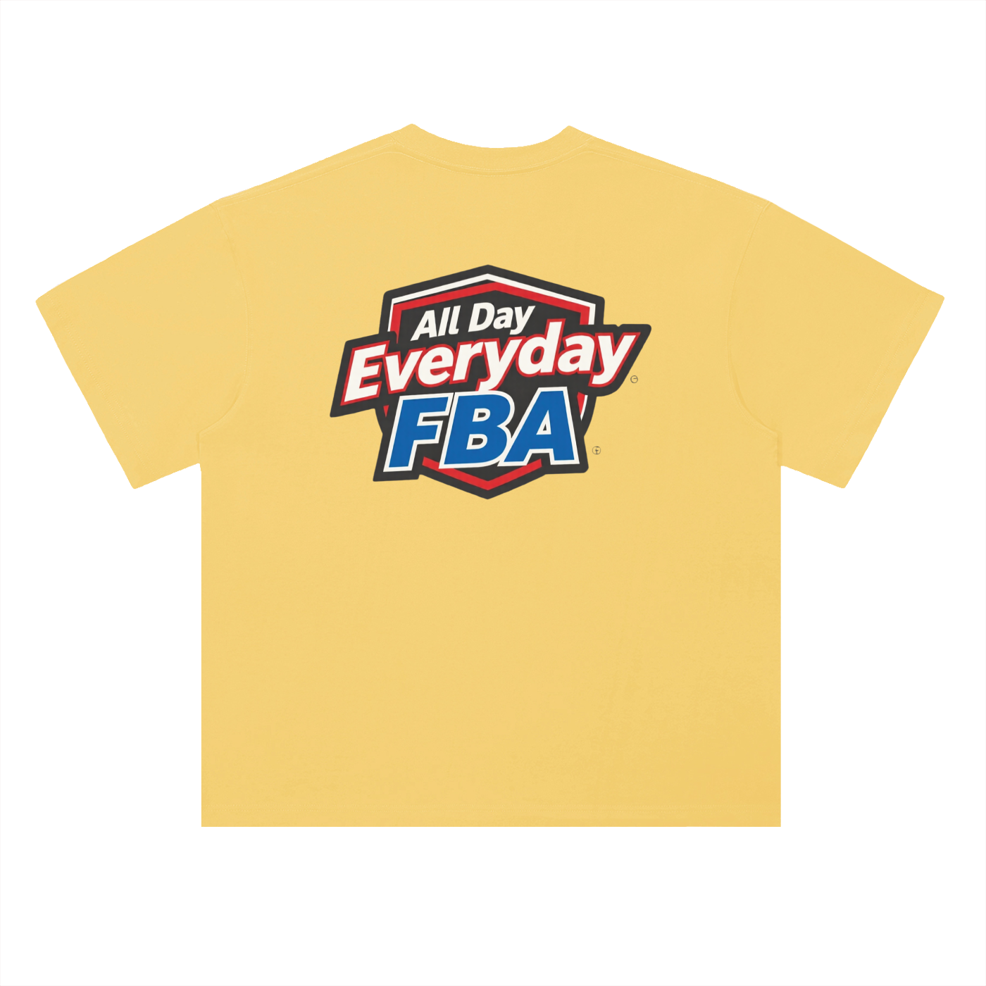 FBA BADGE Heavyweight Drop Shoulder Cotton T-Shirt