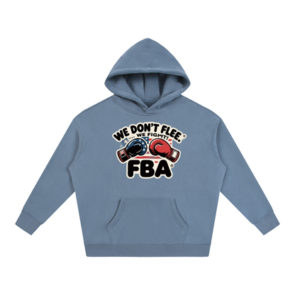 FBA NO FLEE ZONE Oversize Fleeced Hoodie