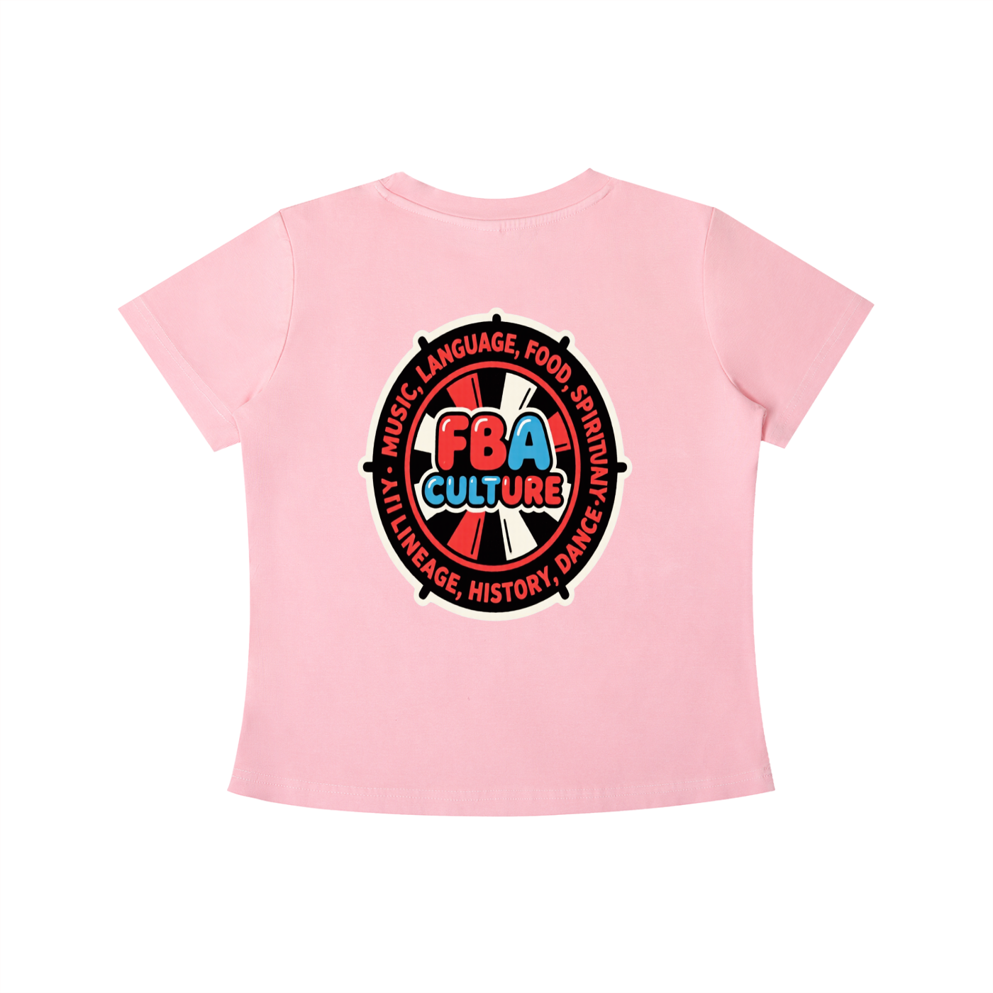 FBA BUBBLE Vintage Wash Slim Fit T-shirt