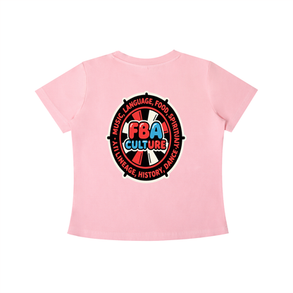 FBA BUBBLE Vintage Wash Slim Fit T-shirt