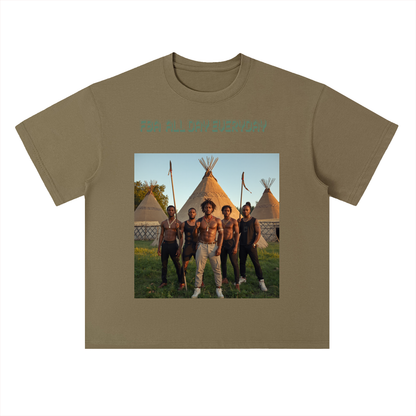 WE HERE ADULT Cotton T-Shirt