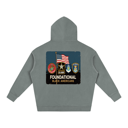 OLE AMERICA Oversize Fleeced Hoodie
